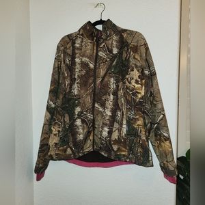 Real Tree camo fleece lined jacket